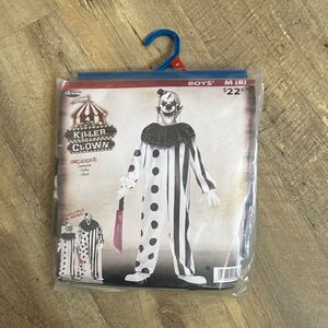 Black and White Kids Costume